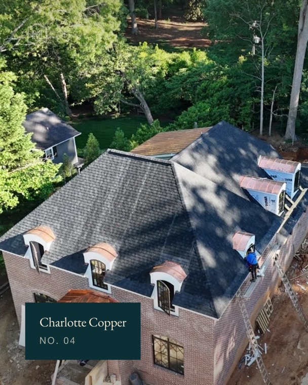 Copper accents