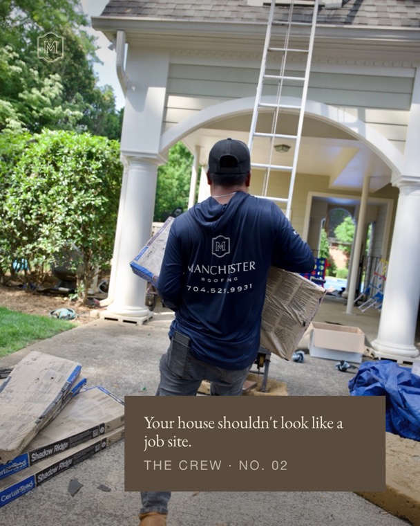 Your house shouldn't look like a job site.